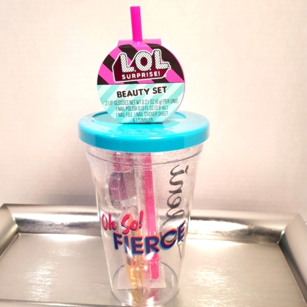 Personalized Custom Tumbler              LOL Surprise! Beauty Set‎  NWT